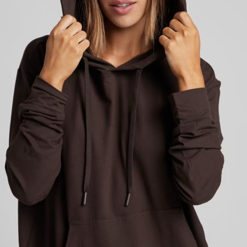COMFRT unisex all day jersey hoodie - Espresso xl